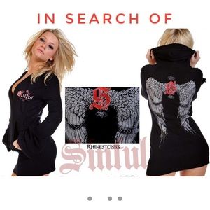 ISO Sinful Affliction Rhinestone Sweater/Dress
